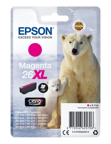 Epson Polar bear Cartouche "Ours Polaire" - Encre Claria Premium M (XL)