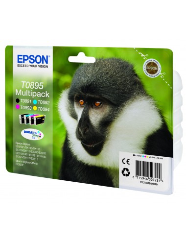 Epson Monkey Multipack 4 colori Nero,Ciano,Magenta e Giallo