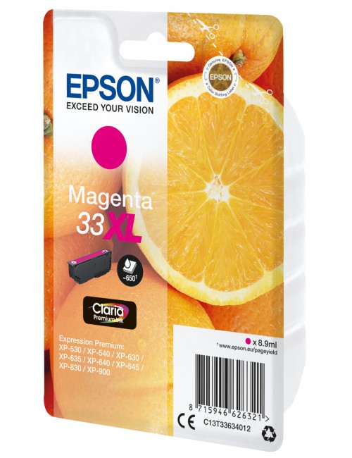 Epson Oranges Cartuccia Magenta T33XL Claria Premium