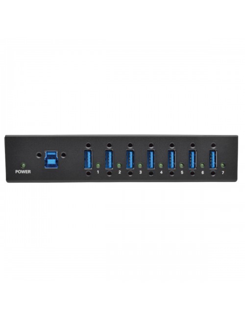 Tripp Lite U360-007-IND hub di interfaccia USB 3.2 Gen 1 (3.1 Gen 1) Type-B 5000 Mbit s Nero