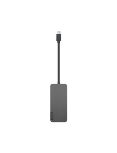 Lenovo GX90X21431 station d'accueil USB 3.2 Gen 2 (3.1 Gen 2) Type-C Noir