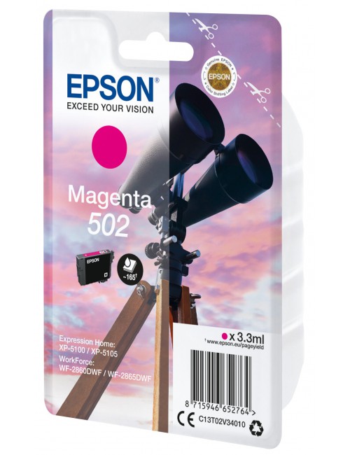 Epson Singlepack Magenta 502 Ink