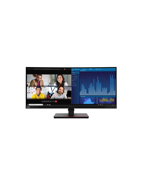 Lenovo ThinkVision P34w-20 LED display 86,7 cm (34.1") 3440 x 1440 Pixel Wide Quad HD Nero