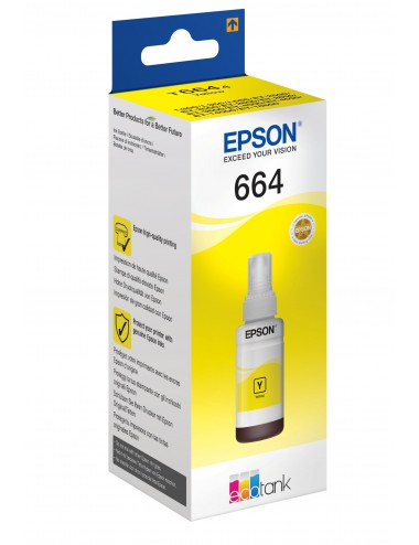 Epson 664 Ecotank Yellow ink bottle