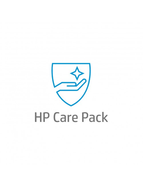 HP Soporte de HW de 4 años con respuesta al siguiente día laborable in situ y retención de soportes defectuosos cobertura de