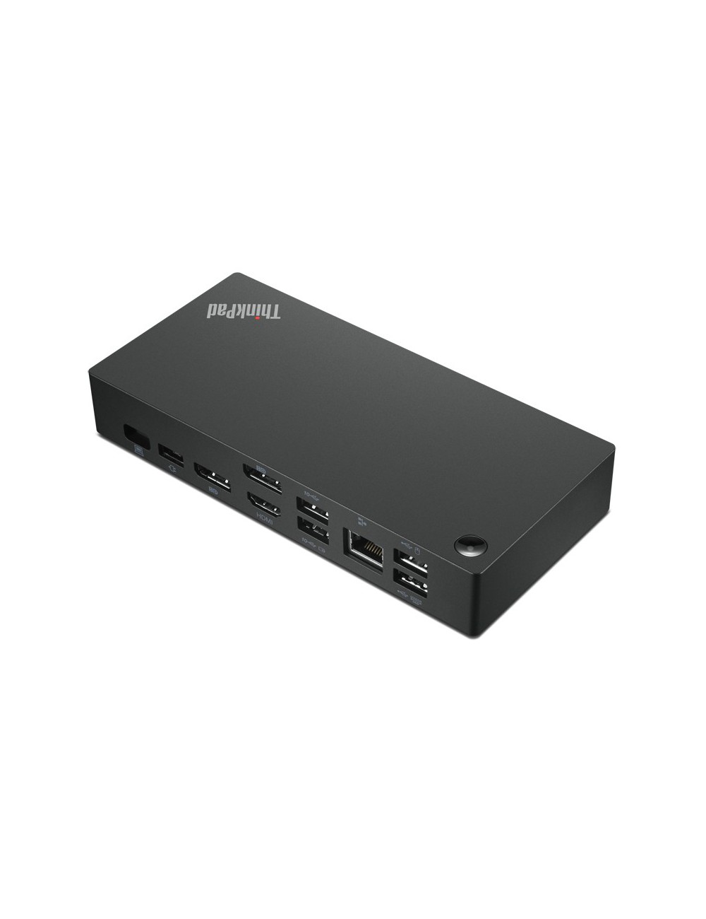 Lenovo 40AY0090EU station d'accueil Avec fil USB 3.2 Gen 1 (3.1 Gen 1) Type-C Noir