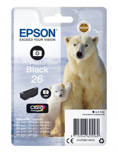 Epson Polar bear Cartouche "Ours Polaire" - Encre Claria Premium N Photo