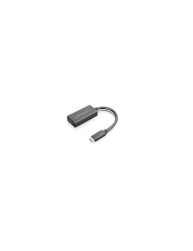 Lenovo 4X90R61022 câble vidéo et adaptateur 0,24 m USB Type-C HDMI Type A (Standard) Noir
