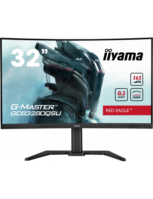 iiyama G-MASTER GCB3280QSU-B1 écran plat de PC 80 cm (31.5") 2560 x 1440 pixels LED Noir