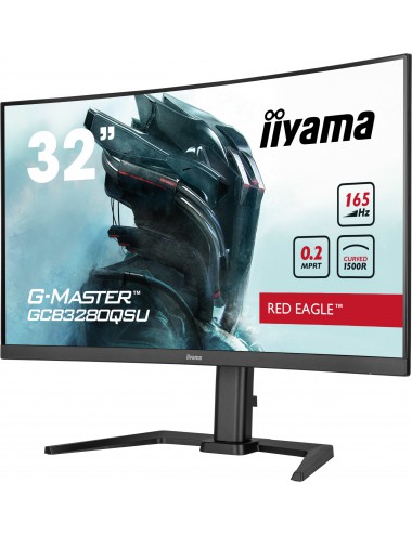 iiyama G-MASTER GCB3280QSU-B1 écran plat de PC 80 cm (31.5") 2560 x 1440 pixels LED Noir