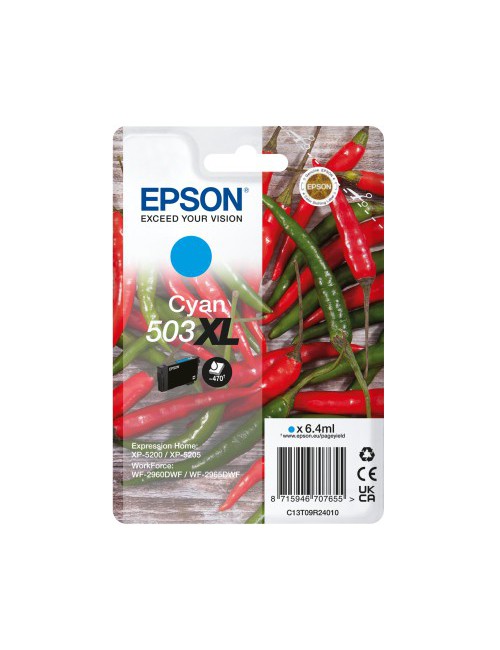 Epson 503XL cartuccia d'inchiostro 1 pz Originale Resa elevata (XL) Ciano