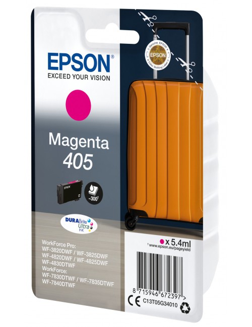 Epson Singlepack Magenta 405 DURABrite Ultra Ink