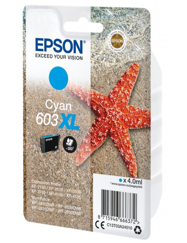 Epson Singlepack Cyan 603XL Ink