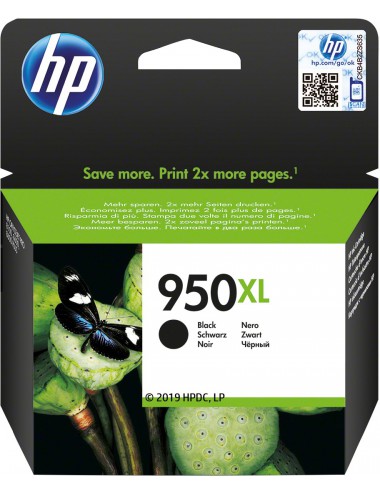 HP 950XL cartouche d'encre noir grande capacité authentique