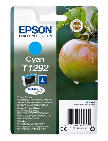 Epson Apple Cartucho T1292 cian (etiqueta RF)