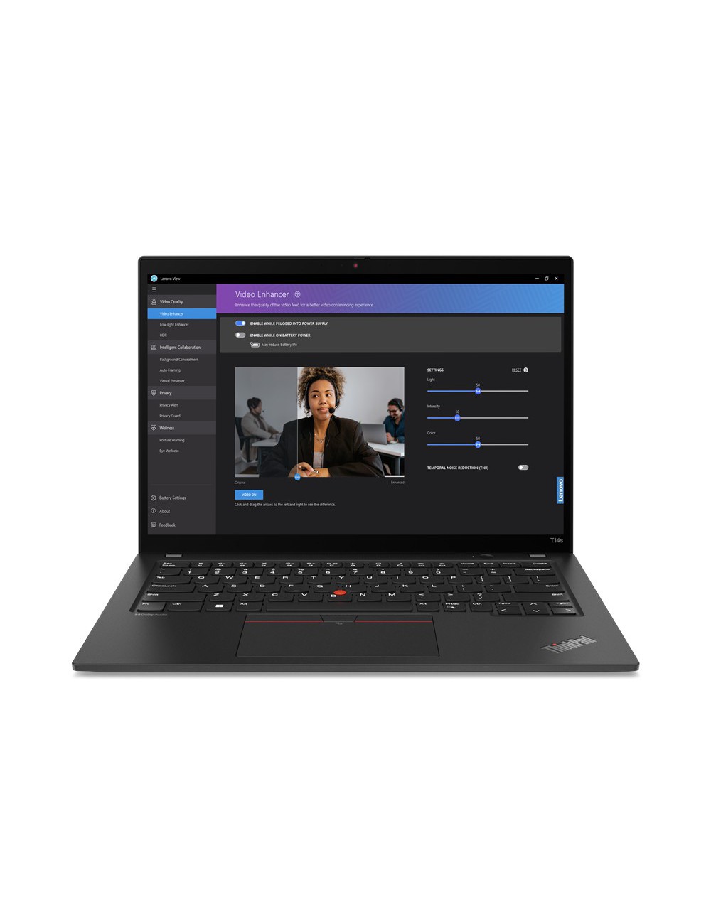 Lenovo ThinkPad T14s Portátil 35,6 cm (14") WUXGA Intel® Core™ i7 i7-1355U 16 GB LPDDR5x-SDRAM 512 GB SSD Wi-Fi 6E (802.11ax)