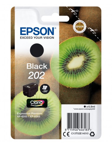 Epson Kiwi Singlepack Black 202 Claria Premium Ink