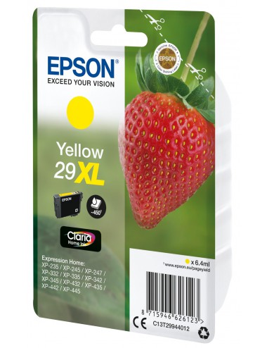 Epson Strawberry Cartuccia Fragole Giallo Inchiostri Claria Home 29XL