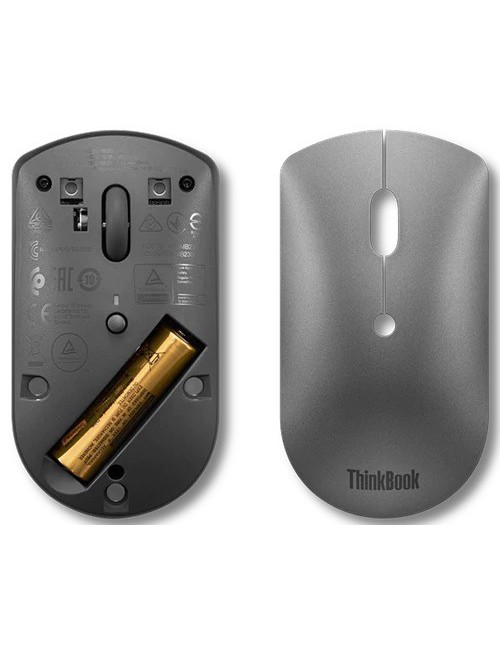 Lenovo ThinkBook ratón Ambidextro Bluetooth Óptico 2400 DPI