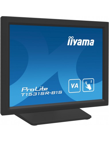 iiyama T1531SR-B1S Moniteur de caisse 38,1 cm (15") 1024 x 768 pixels XGA Écran tactile