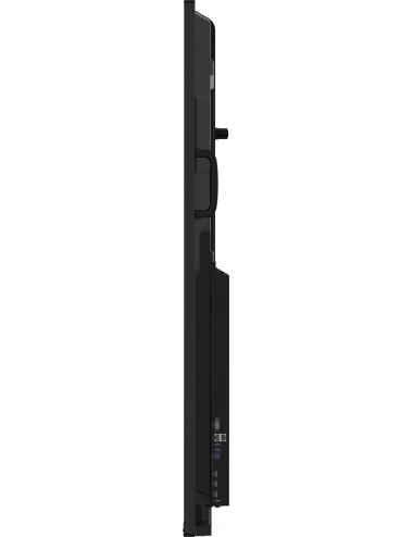 iiyama PROLITE Pizarra de caballete digital 2,18 m (86") LED Wifi 400 cd m² 4K Ultra HD Negro Pantalla táctil Procesador