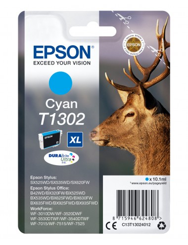 Epson Stag Cartouche "Cerf" - Encre DURABrite Ultra C (XL)