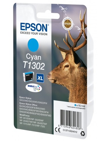 Epson Stag Cartouche "Cerf" - Encre DURABrite Ultra C (XL)