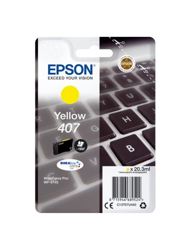 Epson WF-4745 cartouche d'encre 1 pièce(s) Original Rendement élevé (XL) Jaune