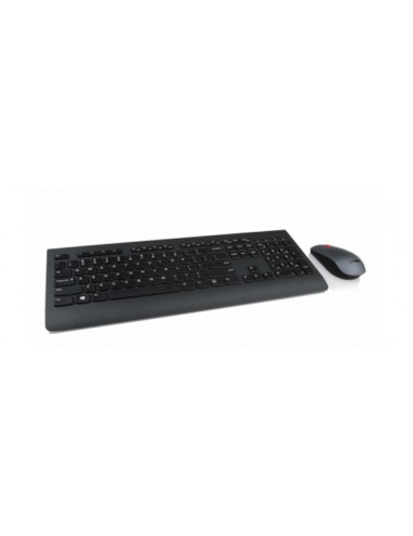Lenovo 4X30H56828 clavier Souris incluse RF sans fil QWERTY Anglais britannique Noir