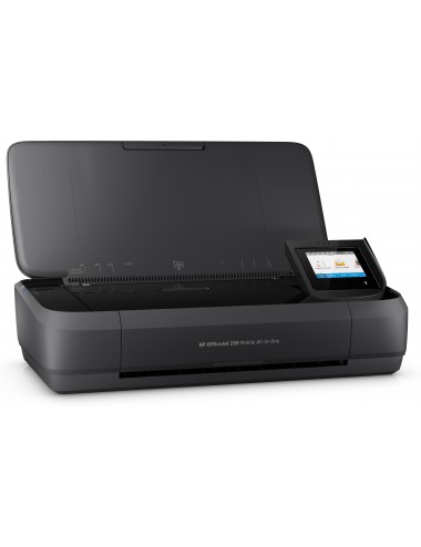 HP OfficeJet Imprimante tout-en-un portable 250, Couleur, Imprimante pour Petit bureau, Impression, copie, numérisation,