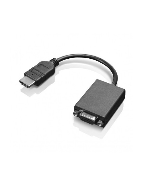 Lenovo HDMI VGA 0,2 m Negro