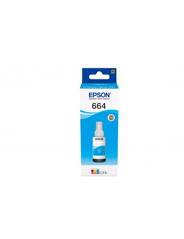 Epson 664 Ecotank Cyan ink bottle (70ml)