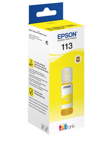 Epson 113 EcoTank Pigment Yellow ink bottle