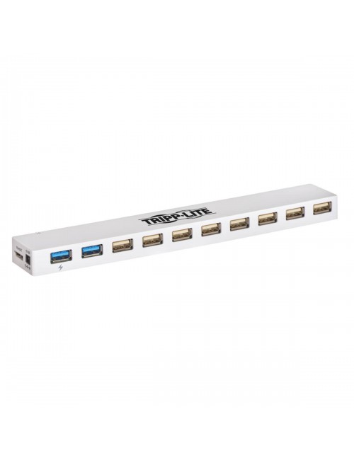 Tripp Lite U360-010C-2X3 hub & concentrateur USB 3.2 Gen 1 (3.1 Gen 1) Micro-B 5000 Mbit s Blanc