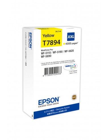 Epson Encre Jaune XXL (4 000 p)