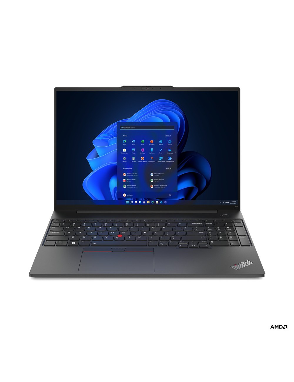 Lenovo ThinkPad E16 Computer portatile 40,6 cm (16") WUXGA AMD Ryzen™ 7 7730U 16 GB DDR4-SDRAM 512 GB SSD Wi-Fi 6 (802.11ax)