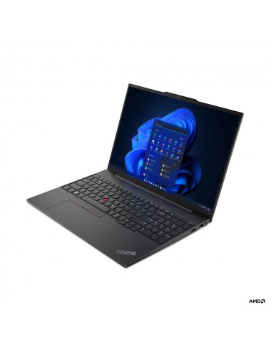 Lenovo ThinkPad E16 Ordinateur portable 40,6 cm (16") WUXGA AMD Ryzen™ 7 7730U 16 Go DDR4-SDRAM 512 Go SSD Wi-Fi 6 (802.11ax)