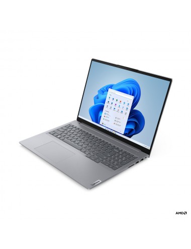 Lenovo ThinkBook 16 Ordinateur portable 40,6 cm (16") WUXGA AMD Ryzen™ 7 7730U 16 Go DDR4-SDRAM 512 Go SSD Wi-Fi 6 (802.11ax)