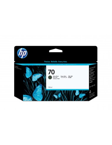HP Cartuccia inchiostro nero opaco DesignJet 70, 130 ml