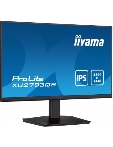 iiyama ProLite XU2793QS-B1 écran plat de PC 68,6 cm (27") 2560 x 1440 pixels Wide Quad HD LED Noir