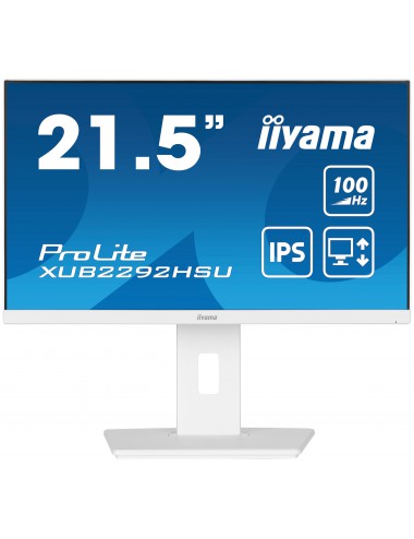 iiyama ProLite XUB2292HSU-W6 écran plat de PC 54,6 cm (21.5") 1920 x 1080 pixels Full HD LED Blanc
