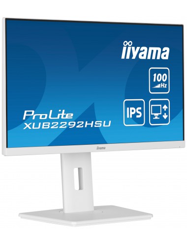 iiyama ProLite XUB2292HSU-W6 écran plat de PC 54,6 cm (21.5") 1920 x 1080 pixels Full HD LED Blanc