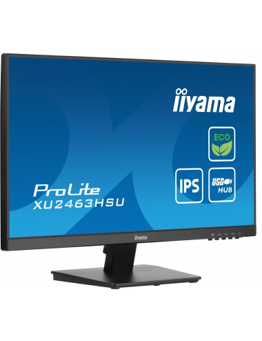 iiyama ProLite XU2463HSU-B1 Monitor PC 60,5 cm (23.8") 1920 x 1080 Pixel Full HD LED Nero