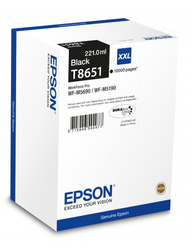 Epson Cartucho T8651 negro XXL