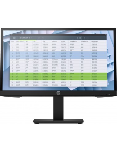 HP P22h G4 pantalla para PC 54,6 cm (21.5") 1920 x 1080 Pixeles Full HD LCD Negro