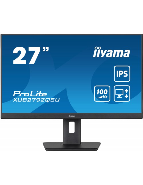 iiyama ProLite Monitor PC 68,6 cm (27") 2560 x 1440 Pixel Full HD LED Nero