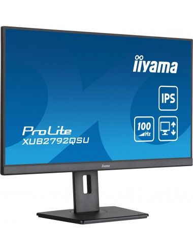 iiyama ProLite écran plat de PC 68,6 cm (27") 2560 x 1440 pixels Full HD LED Noir