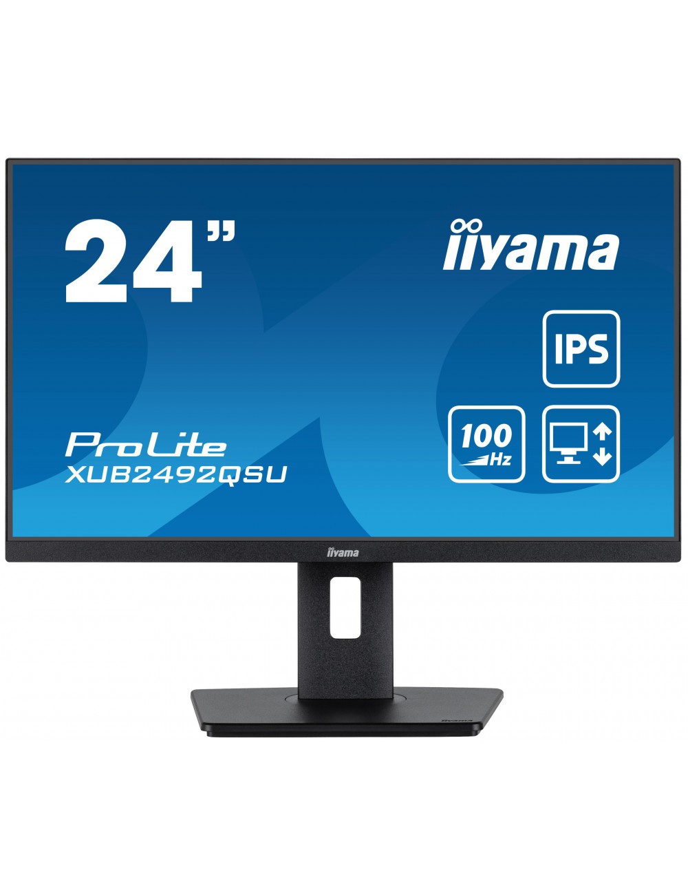 iiyama ProLite XUB2492QSU-B1 pantalla para PC 60,5 cm (23.8") 2560 x 1440 Pixeles Wide Quad HD LED Negro