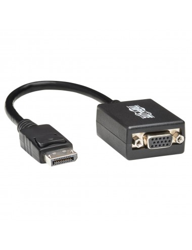 Tripp Lite P134-06N-VGA cavo e adattatore video 0,15 m DisplayPort VGA (D-Sub) Nero