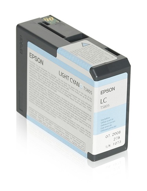 Epson Encre Pigment Cyan Clair SP 3800 3880 (80ml)